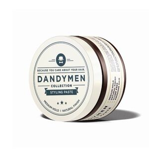 NEW Dandymen Collection Men's Hair Styling Paste, Medium Hold, Tobacco Vanilla
